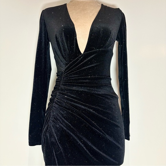 Alexandre Vauthier Glittered Velvet Gown - Picture 6 of 8